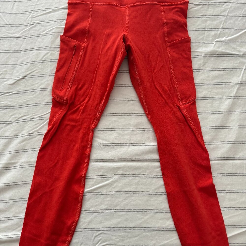 Athleta Up For Anything 7/8 Tight - On Fire
